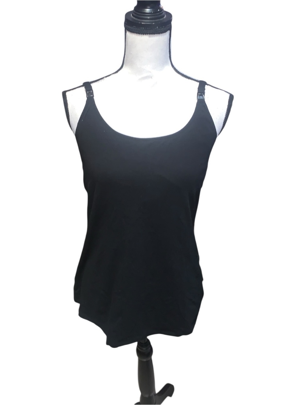 Secret Treasures Intimates L/XL Black Nursing Tank Top